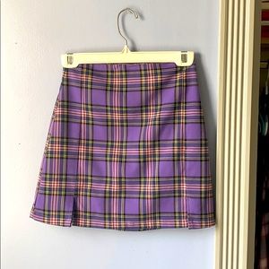 brandy melville purple skirt